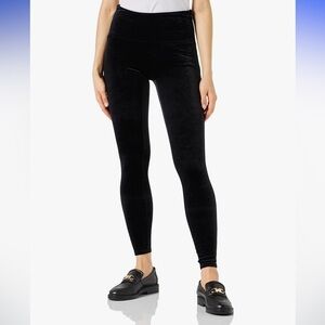 Spank‎ black velvet leggings